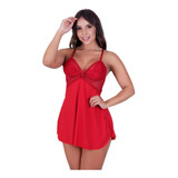 Camisola Sensual Com Renda