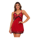 Camisola Sexy Com Renda
