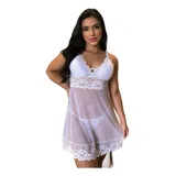 Camisola Sexy Transparente Com
