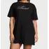 Camisola Victorias Secret Em Algodão Print Logo Vs Black
