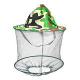 Camouflage Patten Beekeeper Hat Máscara Facial De Apicultura