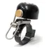 Campainha Bike Retro Absolute Preto Em Aço Guidões 22 2mm