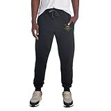 Campus Lab Calça De Moletom Unissex Oficialmente Licenciada Para Homens E Mulheres Com Bolsos Logotipo Escolar Coleção Preta  University Of Central Florida  XGG