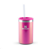 Can Cooler Com Canudo Stanley 296ml Cor Rosa