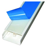 Canaleta 32x16 Branca C adesivo E Divisória 2 Mt Legrand Cor Branco