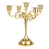 Candelabro Europeu De Bronze Antigo Com Cinco Braços