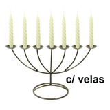 Candelabro Menorah 32 Cm