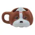 Caneca 3d Cachorrinho Dog Temática Lhasa Shih-tzu Marrom