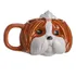 Caneca 3d Cachorro Shih-tzu Colors Decoração Enfeite 250 Ml