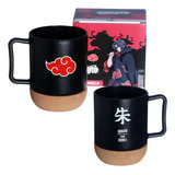 Caneca Akatsuki Vidro Base