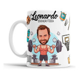 Caneca Avatar Caricatura Personalizada De Profissões 325ml