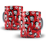 Caneca Betty Boop Desenho Porcelana Personalizada Modelo 2