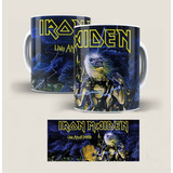 Caneca Branca Iron Maiden