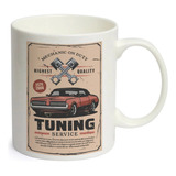 Caneca Branca Vintage Cartaz