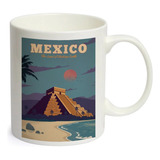 Caneca Branca Vintage Cartaz