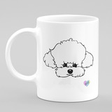 Caneca Cachorro Poodle Animal