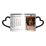 Caneca Calendario Namoro Personalizada