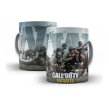 Caneca Call Of Duty World War2 325ml Cerâmica + Caixa Presnt