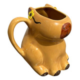 Caneca Capivara Porcelana Decorada
