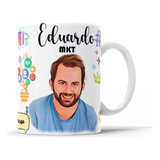 Caneca Caricatura Personalizada Profissao