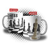 Caneca Chess Player Tabuleiro