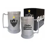 Caneca Chopp Gel Prata