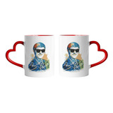 Caneca Coracao Espirita Imagem