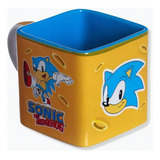 Caneca Cubo Quadrada Sonic