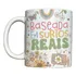Caneca De Cerâmica Personalizada - 325ml - Branca