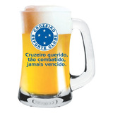 Caneca De Cerveja Oficial Do Cruzeiro Torcida 355ml De Vidro Nome Do Desenho Torcida Cruzeiro