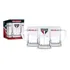 Caneca De Chopp Cerveja Vidro 565ml Times Futebol Sao Paulo Cor Vermelho
