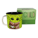 Caneca De Porcelana Baby Yoda Star Wars Mandalorian 10024118