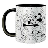 Caneca De Porcelana Mickey Mouse Antigo 1928 Navio Willie