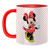 Caneca De Porcelana Minie Namorada Do Mickey Mouse Disney