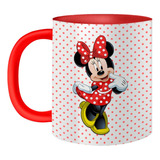 Caneca De Porcelana Minnie