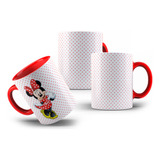 Caneca De Porcelana Minnie