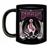 Caneca De Porcelana Preta The Doors Banda Clássica Rock 70's