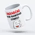 Caneca Dia Dos Namorados Flork Frase Porcelana 325ml