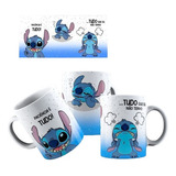 Caneca Disney Stitch Paciência É Tudo Que Não Tenho...