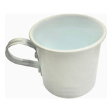 Caneca Esmaltada Agata Branca