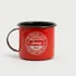 Caneca Esmaltada Jeep - The American Legend - Vermelha