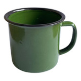 Caneca Esmaltada Verde Pequena