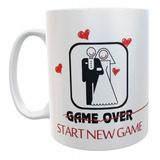 Caneca Game Over - Casamento- Noivos - Namorados - Presente