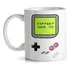 Caneca Gamer Mugboy Coffee Yes Or No - Caneca Café Geek Cor Branco