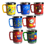 Caneca Infantil Escolar Plastica