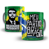 Caneca Jair Bolsonaro Presidente