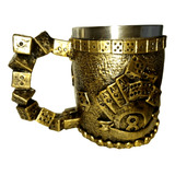 Caneca Jogos Dados Cartas
