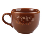 Caneca Jumbo Marrom Cacau