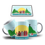 Caneca Lembranca Viagem Rio