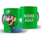 Caneca Luigi Super Mario